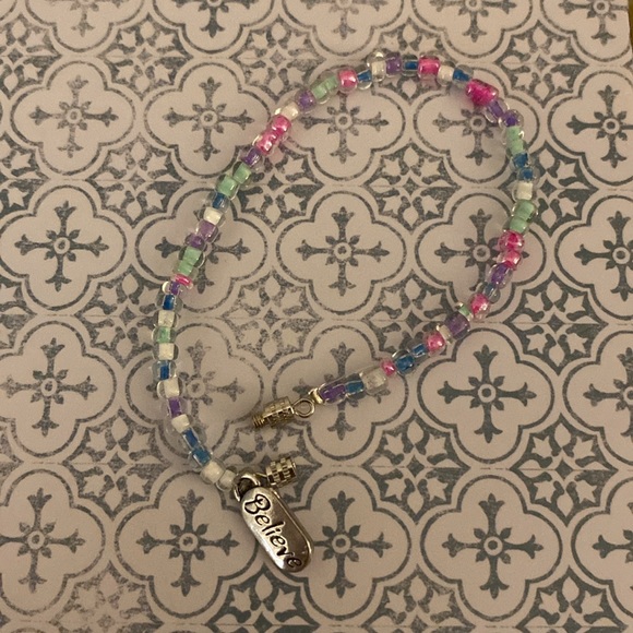 Handmade multicolor Cross bracelet - Picture 2 of 2